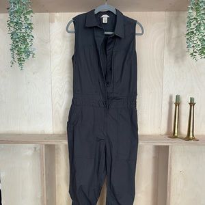 Duluth Trading sleeveless high waisted coverall